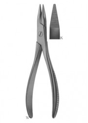 Wire Holding forceps, Wire Tightening Pliers, Flat