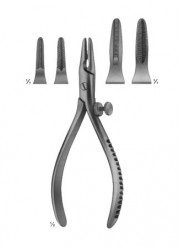 Wire Holding forceps, Flat-nosed Pliers,