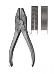 Wire Holding forceps, Flat-nosed Pliers,