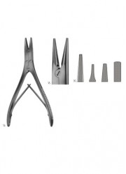 Wire Holding forceps, Flat-nosed Pliers,