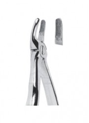 Extracting  Forceps With Anatomically Shapad Handl