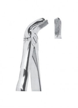 Extracting  Forceps With Anatomically Shapad Handl