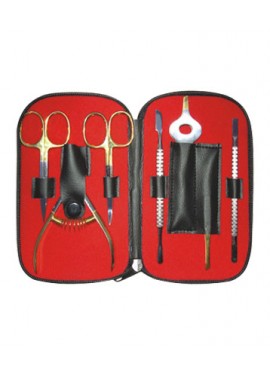 Manicure Set Leather