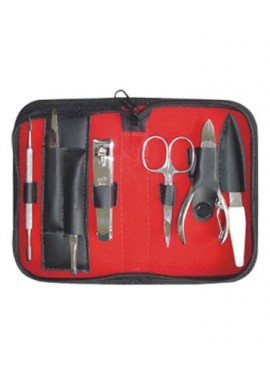 Manicure Set Leather Case