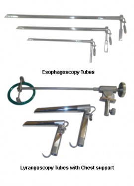 Lyrangoscopy Tubes with Support